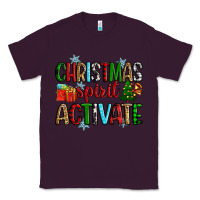 Plum christmas spirit activite Classic Tee - Zillion Design Studio