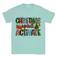 Seafoam christmas spirit activite Classic Tee - Zillion Design Studio