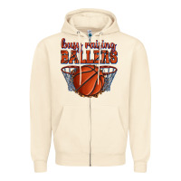 Sandshell busy raising ballers basketball Zipper Hoodie - texasbilliewilder