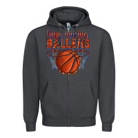 Smoke busy raising ballers basketball Zipper Hoodie - texasbilliewilder