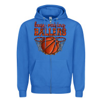 True Royal busy raising ballers basketball Zipper Hoodie - texasbilliewilder