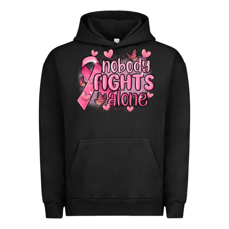 Nobody Fights Alone Cancer Urban Hoodie by MaliasSmallBusiness | Teevron