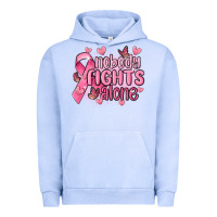 Pigment Grape Ice nobody fights alone cancer Urban Hoodie - MaliasSmallBusiness