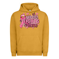 Pigment Peanut Butter nobody fights alone cancer Urban Hoodie - MaliasSmallBusiness