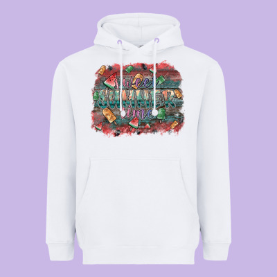 Sweet Summer Time Heavyweight Hoodie Designed By Sublimationcraftshop