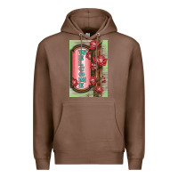 Chestnut Western Red Roses Welcome Premium Hoodie - LillyAllenDesigns