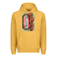 Mustard Western Red Roses Welcome Premium Hoodie - LillyAllenDesigns
