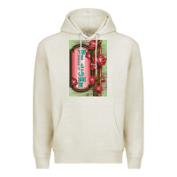 Oatmeal Heather Western Red Roses Welcome Premium Hoodie - LillyAllenDesigns