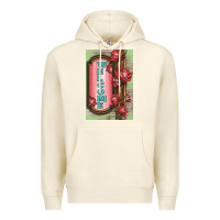 Sandshell Western Red Roses Welcome Premium Hoodie - LillyAllenDesigns