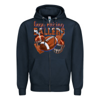 Navy busy raising ballers football Zipper Hoodie - texasbilliewilder
