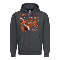 Smoke busy raising ballers football Zipper Hoodie - texasbilliewilder