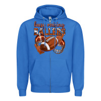 True Royal busy raising ballers football Zipper Hoodie - texasbilliewilder