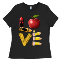 Black love teacher Ladies Tee - BarkalooDesign