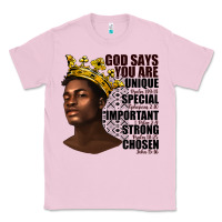 Bubblegum Pink afro man god says you are Classic Tee - texasbilliewilder