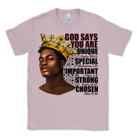Lilac afro man god says you are Classic Tee - texasbilliewilder