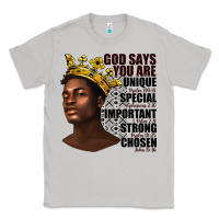 Afro Man God Says You Are Classic Tee | Teevron