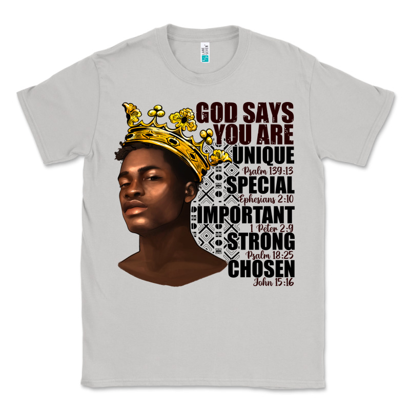 Afro Man God Says You Are Classic Tee by texasbilliewilder | Teevron
