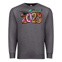 Charcoal Heather class of 2023 Premium Sweatshirt - RacoonDesign
