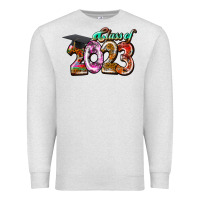 Oatmeal Heather class of 2023 Premium Sweatshirt - RacoonDesign