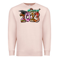 Pale Pink class of 2023 Premium Sweatshirt - RacoonDesign