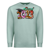 Seafoam class of 2023 Premium Sweatshirt - RacoonDesign