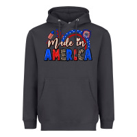 Smoke Made in America 4th of july Heavyweight Hoodie - CowGirlArtShop