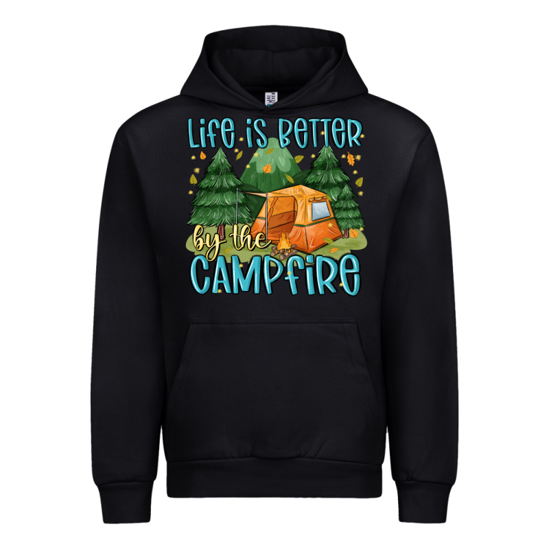 Life Is Better By The Camp Fire Urban Hoodie by MaliasSmallBusiness | Teevron