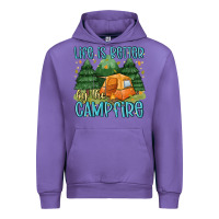 Tulip life is better by the camp fire Urban Hoodie - MaliasSmallBusiness