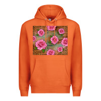 Carrot Western Pink Roses Premium Hoodie - LillyAllenDesigns