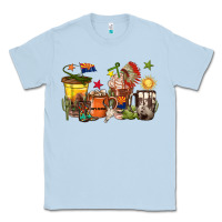 Dusty Blue arizona coffee cups Classic Tee - texasbilliewilder