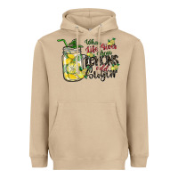Mushroom when life gives you lemons add sugar Heavyweight Hoodie - SublimationCraftShop