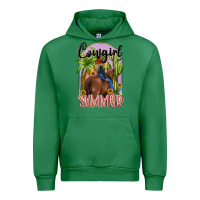 Emerald cowgirl summer Urban Hoodie - MaliasSmallBusiness