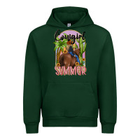 Forest Green cowgirl summer Urban Hoodie - MaliasSmallBusiness
