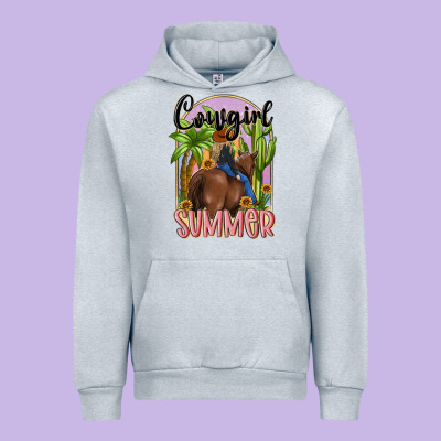 Cowgirl Summer Urban Hoodie Designed By Maliassmallbusiness