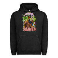 Pigment Black cowgirl summer Urban Hoodie - MaliasSmallBusiness