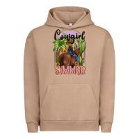 Pigment Burro cowgirl summer Urban Hoodie - MaliasSmallBusiness