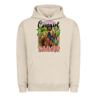 Pigment French Oak cowgirl summer Urban Hoodie - MaliasSmallBusiness