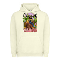 Pigment Pistachio cowgirl summer Urban Hoodie - MaliasSmallBusiness