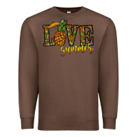 Chestnut love summer pinapple Premium Sweatshirt - CowhideDigitalArt