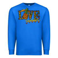 True Royal love summer pinapple Premium Sweatshirt - CowhideDigitalArt