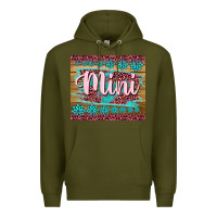 Army Green western mother's day mini Premium Hoodie - BarkalooDesign