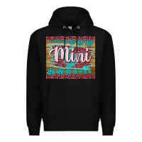 Black western mother's day mini Premium Hoodie - BarkalooDesign