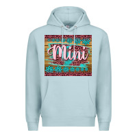 Blue Mist western mother's day mini Premium Hoodie - BarkalooDesign