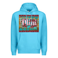 Ocean Blue western mother's day mini Premium Hoodie - BarkalooDesign