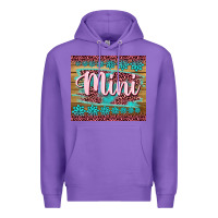 Purple western mother's day mini Premium Hoodie - BarkalooDesign