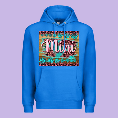 Western Mother's Day Mini Premium Hoodie Designed By Barkaloodesign