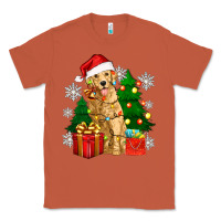 Copper christmas golden dog Classic Tee - Zillion Design Studio