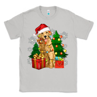 Moon Dust christmas golden dog Classic Tee - Zillion Design Studio