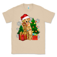 Mushroom christmas golden dog Classic Tee - Zillion Design Studio