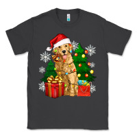 Smoke christmas golden dog Classic Tee - Zillion Design Studio